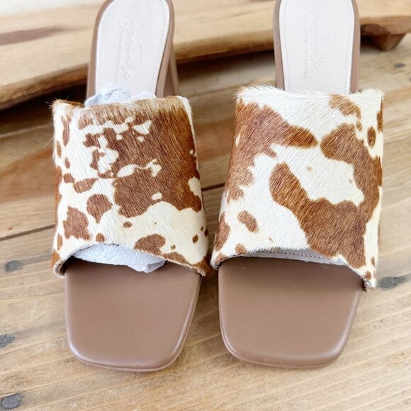 NWOB‎ - Journee Collection Signature Cow Hair Pumps NEW 11 Cowhair - Picture 11 of 13